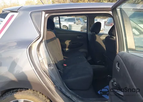 2017 Nissan Leaf Sv z USA, uszkodzony, nr VIN 1N4BZ0CPXHC305884